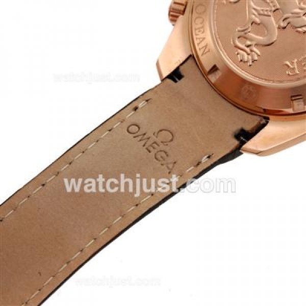 UK Best Quality Omega Seamaster Replica Watches With Black Dials For Men