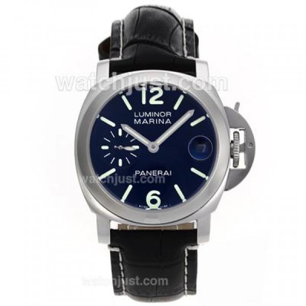 Panerai Luminor Marina Automatic with Black Dial-18K Plated Gold Movement