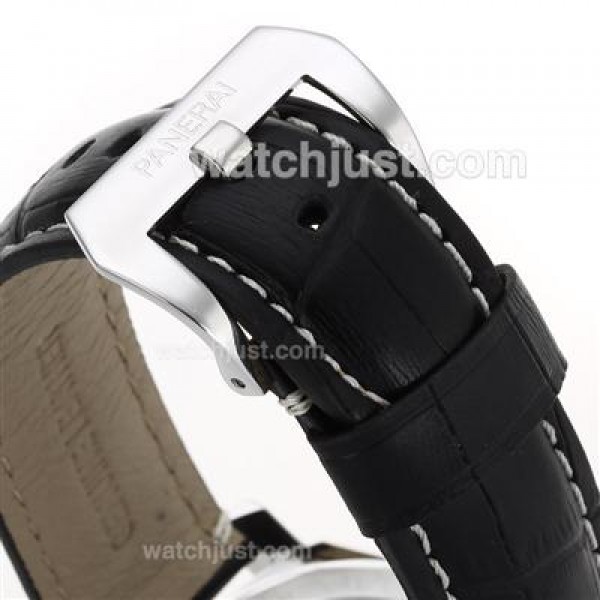 Panerai Luminor Marina Automatic with Black Dial-18K Plated Gold Movement