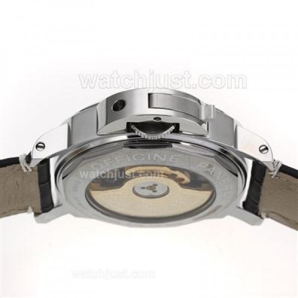 Panerai Luminor Marina Automatic with Black Dial-18K Plated Gold Movement