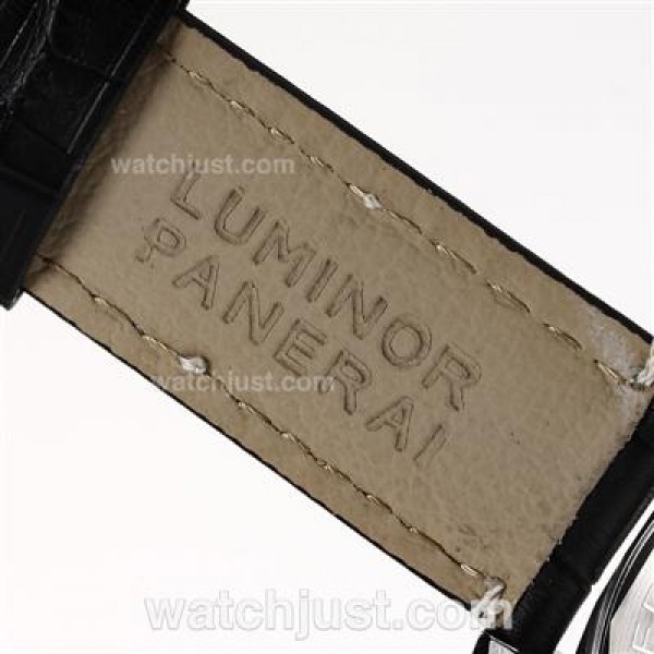 Panerai Luminor Marina Automatic with Black Dial-18K Plated Gold Movement