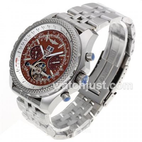 Breitling Bentley Tourbillon Automatic with Brown Dial S/S