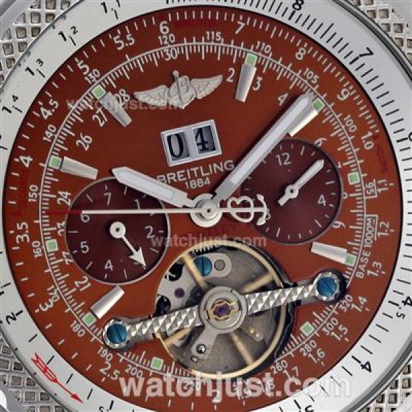 Breitling Bentley Tourbillon Automatic with Brown Dial S/S