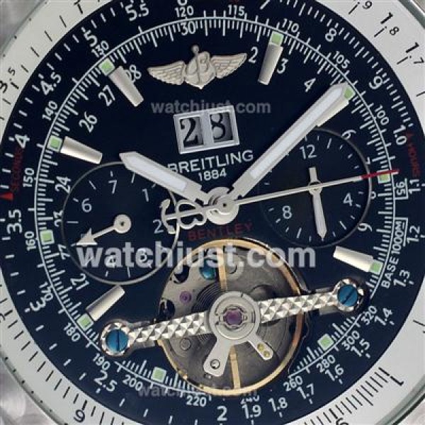 Breitling Bentley T Tourbillon Automatic with Black Dial S/S