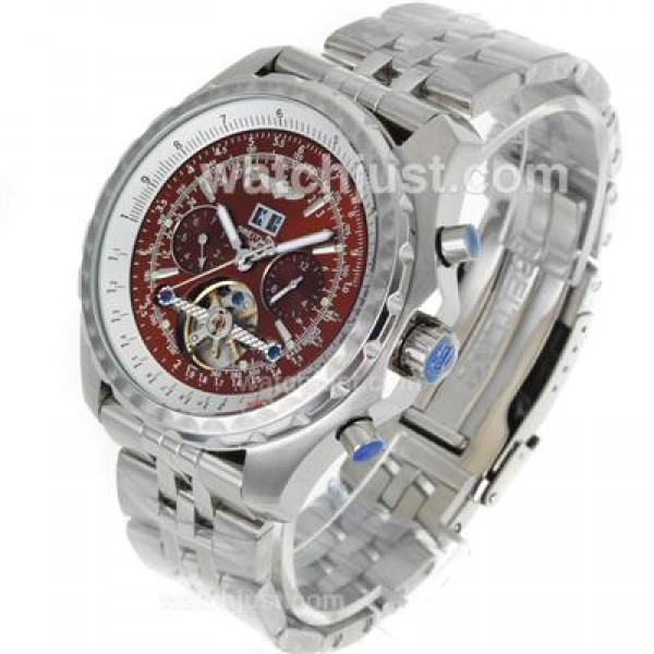 Breitling Bentley T Tourbillon Automatic with Brown Dial S/S