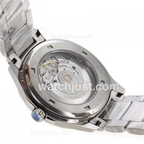Patek Philippe Nautilus Swiss ETA 2836 Movement with Black Dial-S/S