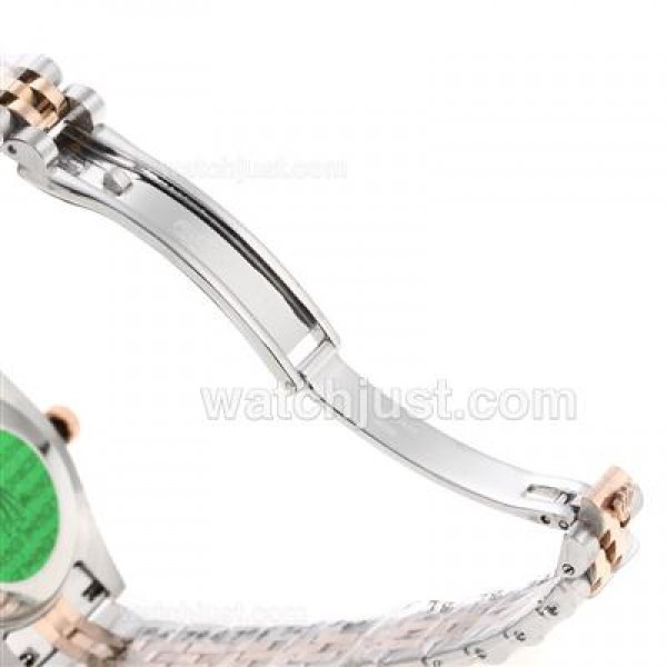 Best Quality Rolex Datejust Replica Watches With Rose Gold Computer Dials For Sale