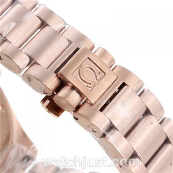 Swiss Made Omega Constellation Fake Watches With White Dials For Sale