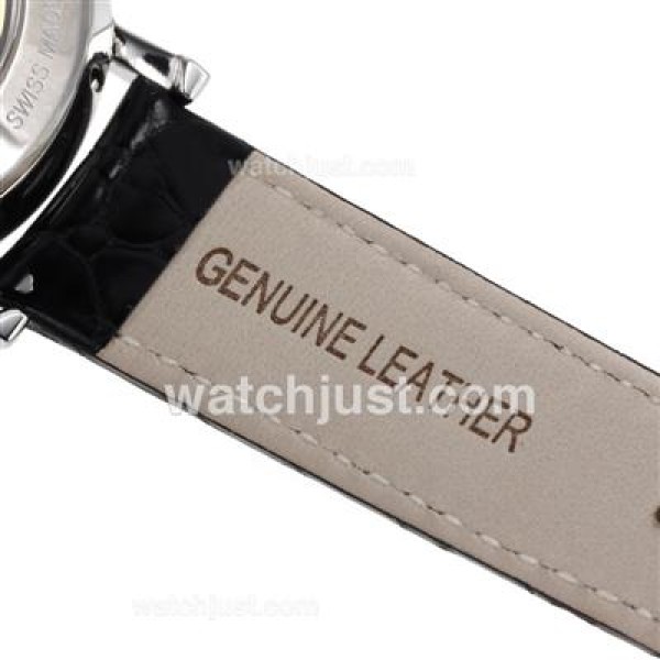 Piaget Altiplano Automatic with White Dial-Leather Strap