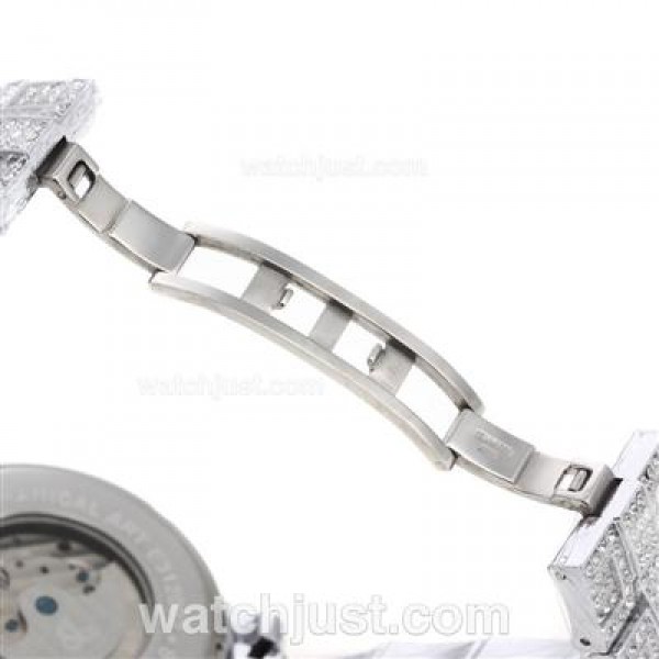 Jacob & Co Rainbow Tourbillon Automatic Full Diamond Case and White Diamond Dial
