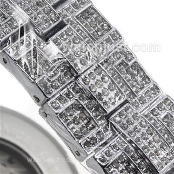 Jacob & Co Rainbow Tourbillon Automatic Full Diamond Case and White Diamond Dial