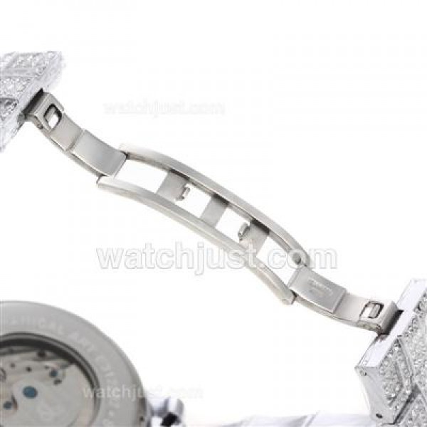 Jacob & Co Rainbow Tourbillon Automatic Full Diamond Case and White Diamond Dial