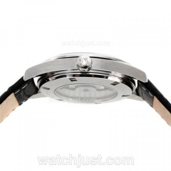 Omega Seamaster Co-Axial Automatic Blue Stick Markers with White Dial-Sapphire Glass