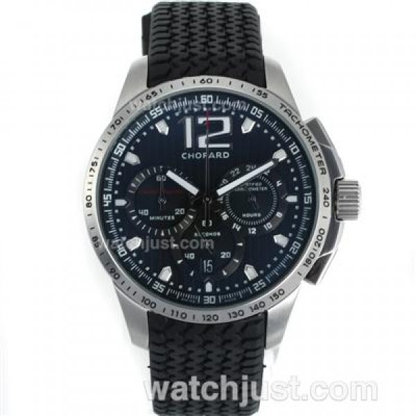 Chopard Gran Turismo XL Miglia Working Chronograph with Black Dial-Lady Size