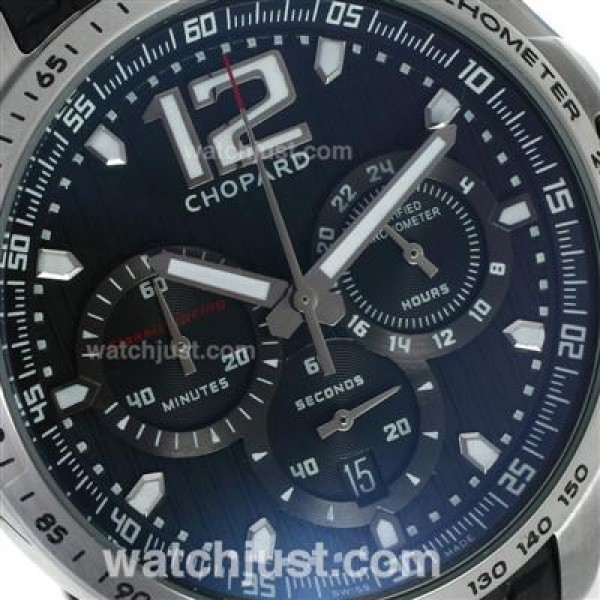 Chopard Gran Turismo XL Miglia Working Chronograph with Black Dial-Lady Size
