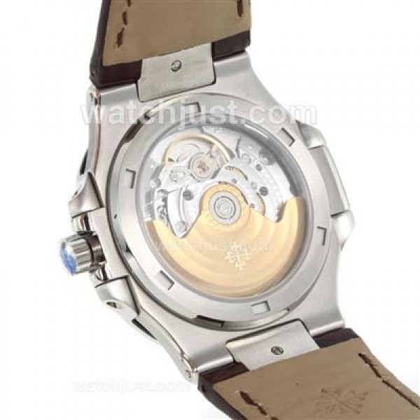 UK Perfect Replica Patek Philippe Nautilus Watches With Brown Dials For Sale