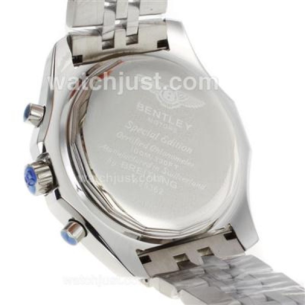 Breitling For Bentley Motors Working Chronograph with Black Dial-S/S