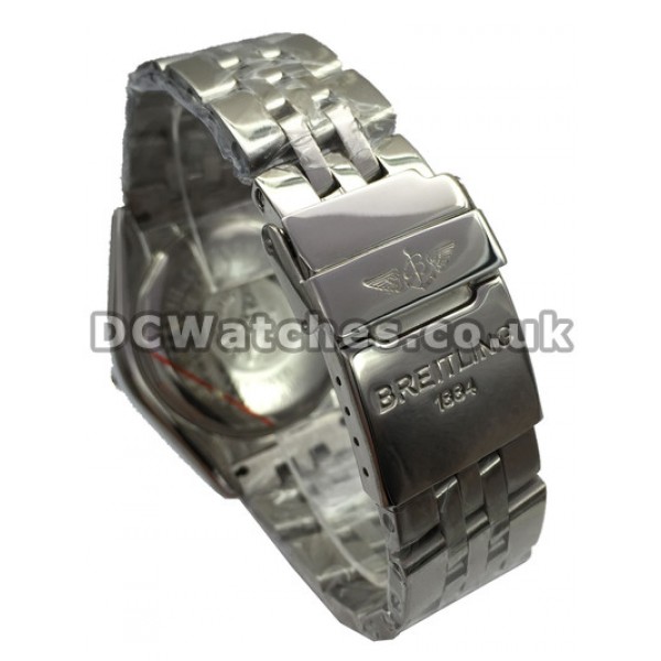 44MM High Quality Fake Breitling Super Avenger Blue Dial Watches UK For Men