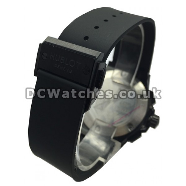 Cool Replica Black Hublot 44MM Watches With Titanium Case For Men