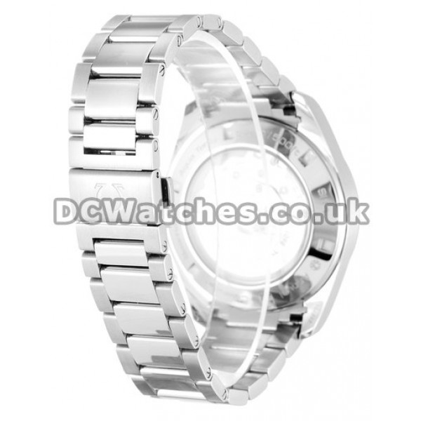 Cheap Omega Aqua Terra Silver Baton Dial Steel Bracelet 43MM Replica Watches