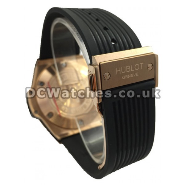 New And Popular Rose Gold Hublot 48 MM Replica Watches Sale For Men