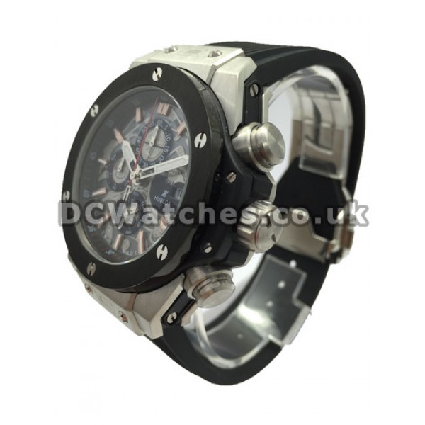 Top-quality Swiss Replica Black Hublot 48 MM Watches Sale For Men