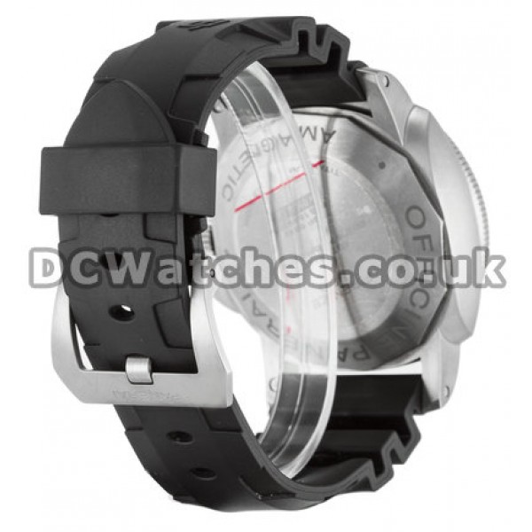 Swiss Top Black Panerai Luminor Submersible Replica Watches With Titanium Case
