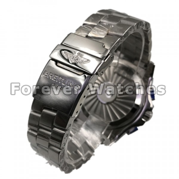 Copy Breitling B1 Steel Professional Bracelet Blue Arabic Dial Watches