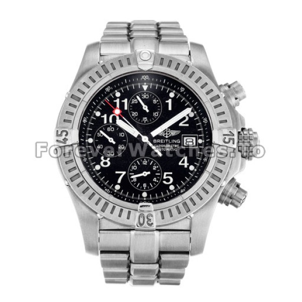 Classic Breitling Chrono Avenger 44 MM Titanium Bracelet Copy Watches