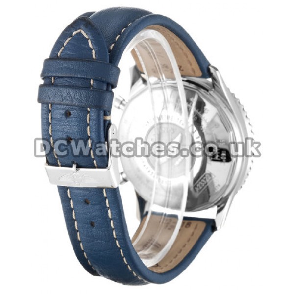 Pretty Breitling Navitimer 41.8MM Blue Dial Replica Watches For Men