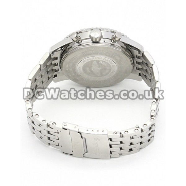 Silver Steel Breitling Navitimer World 46MM Replica Watches Sale For Men
