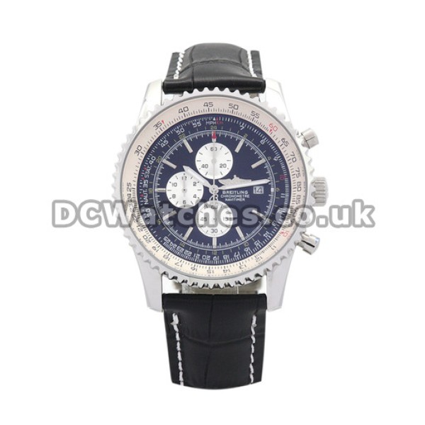 Top Blue Dial Breitling Navitimer 41.8MM Replica Watches Sale For UK