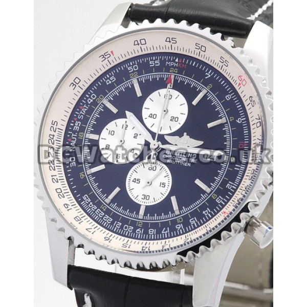 Top Blue Dial Breitling Navitimer 41.8MM Replica Watches Sale For UK