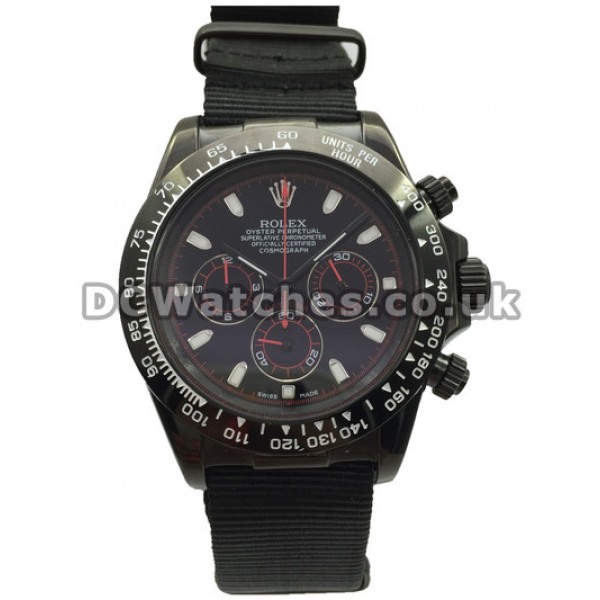 UK 1:1 Wholesale Replica Rolex Daytona 16528 Watches With Black Dials For Men