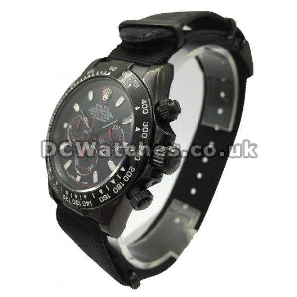 UK 1:1 Wholesale Replica Rolex Daytona 16528 Watches With Black Dials For Men
