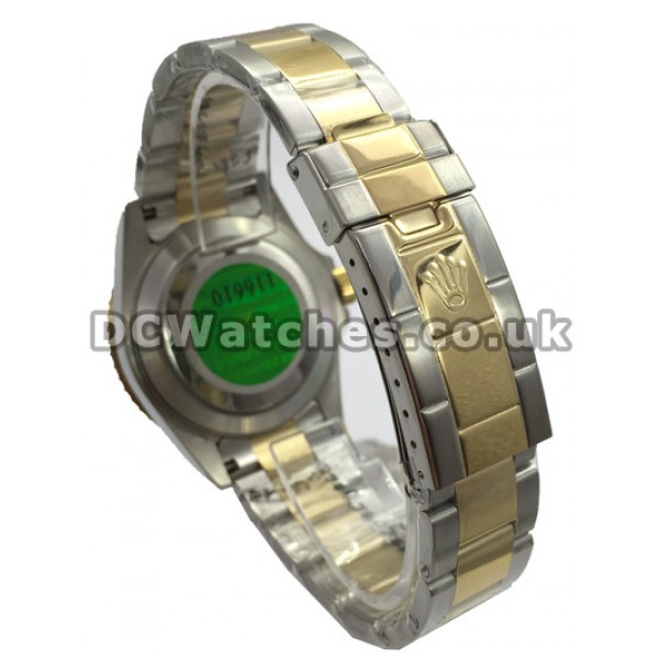 Steel And Yellow Gold Rolex Submariner Blue Dial 40MM Replica Watches For Men