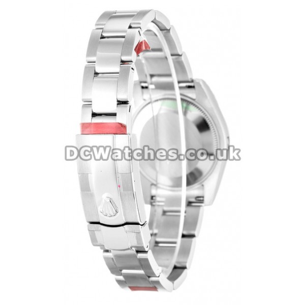 31 MM Datejust Lady Black Baton Dial Oyster Bracelet Replica Watches