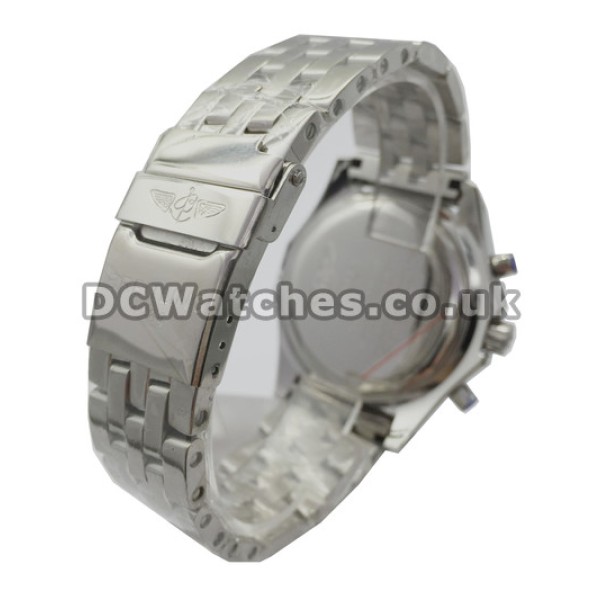 Quality Breitling Bentley 6.75 White Dial 48.8MM Steel Case Copy Watches