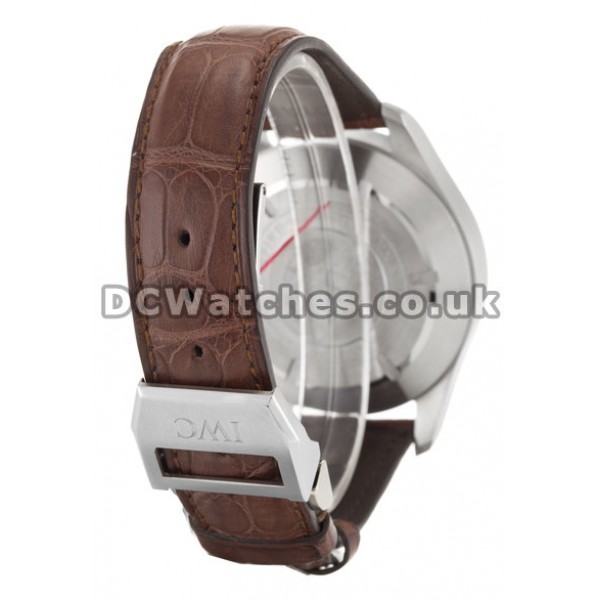 UK Practical Steel Grey Dial IWC Spitfire 43MM Replica Watches Sale For Men