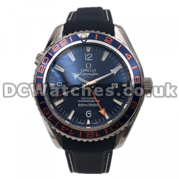 Special Blue Dials Replica Omega Planet Ocean Male 43.5MM Automatic Watches