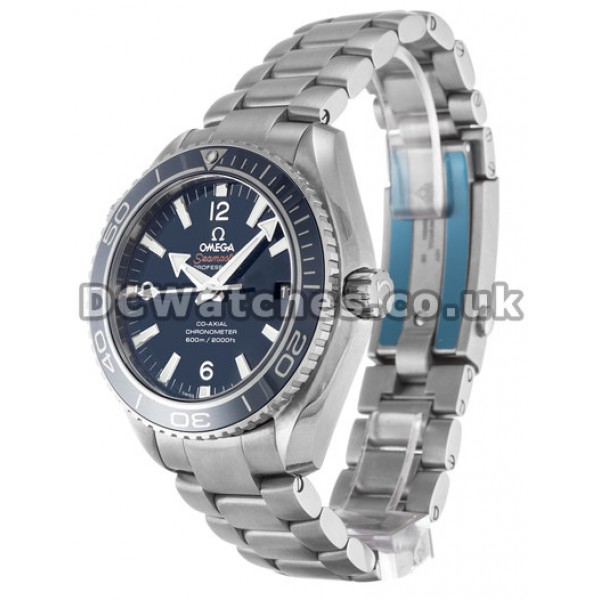 Practical Omega Planet Ocean Blue Dial 42MM Replica Watches For Men