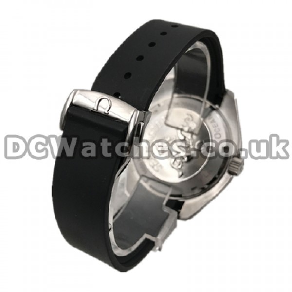45MM Black Dials Replica Omega Planet Ocean Automatic Male Watches