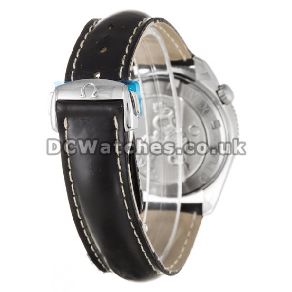 Best Steel Black Dial Omega Planet Ocean 45MM Replica Watches Sale For UK
