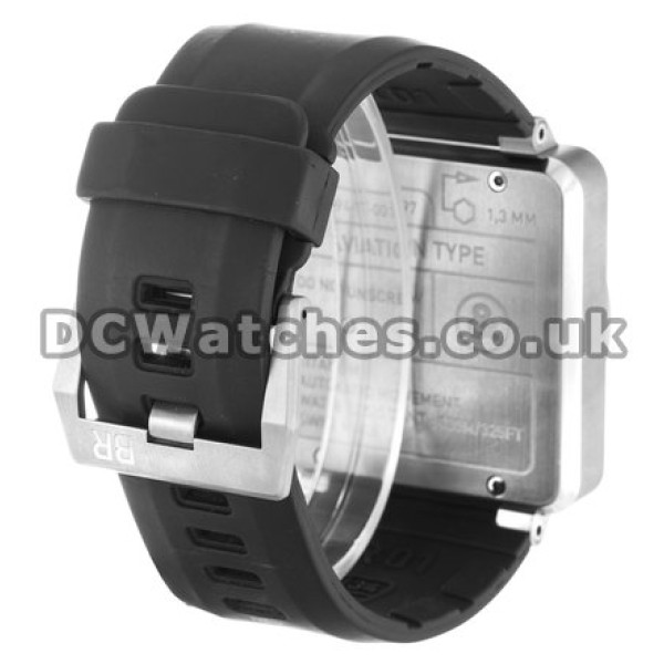 Replica Bell and Ross BR01-94 Chronograph 46MM Titanium Case Balck Rubber Strap Watches