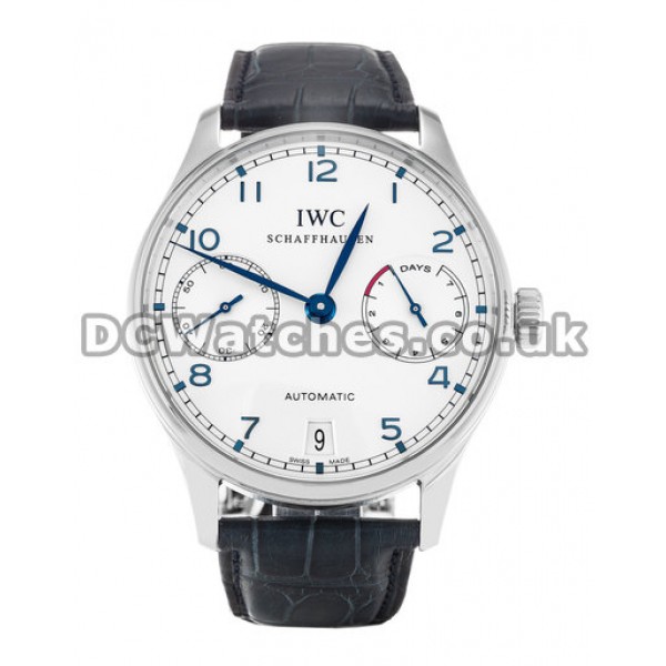 Practical Silver Dial IWC Portuguese Automatic Replica Watches Sale For UK