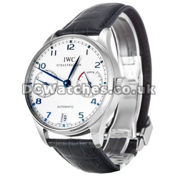 Practical Silver Dial IWC Portuguese Automatic Replica Watches Sale For UK