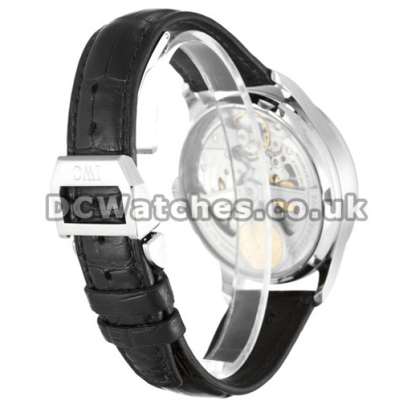 UK Black Dial IWC Portuguese Automatic 42.3MM Replica Watches For Men
