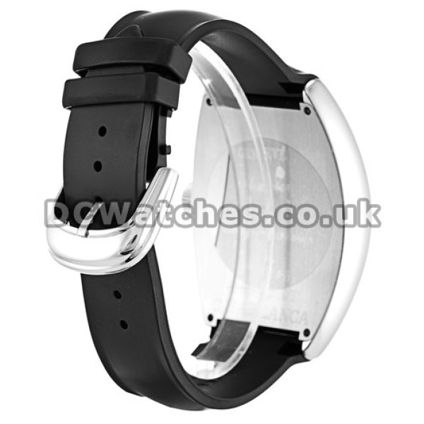 Copy Franck Muller Casablanca 39MM Steel Case Black Leather Strap Watches