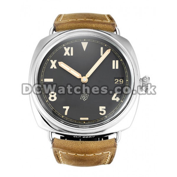 Brown Leather Strap Panerai Replica Radiomir Series Watches For UK Sale
