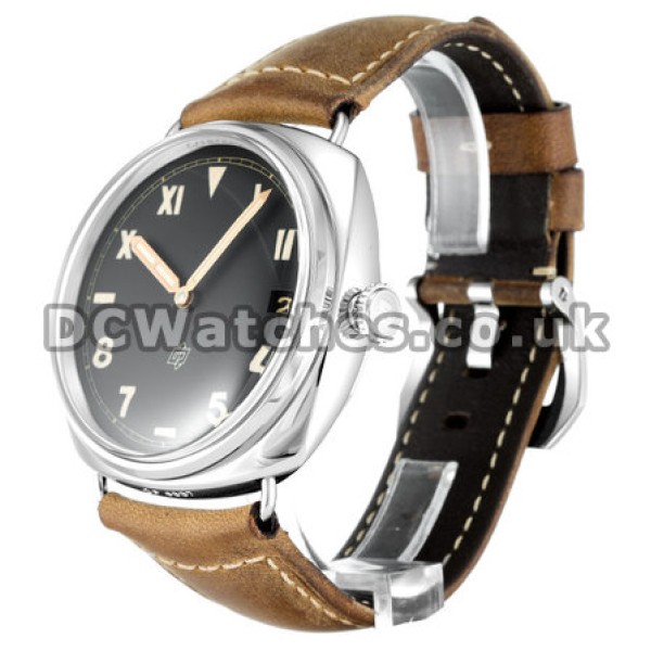 Brown Leather Strap Panerai Replica Radiomir Series Watches For UK Sale